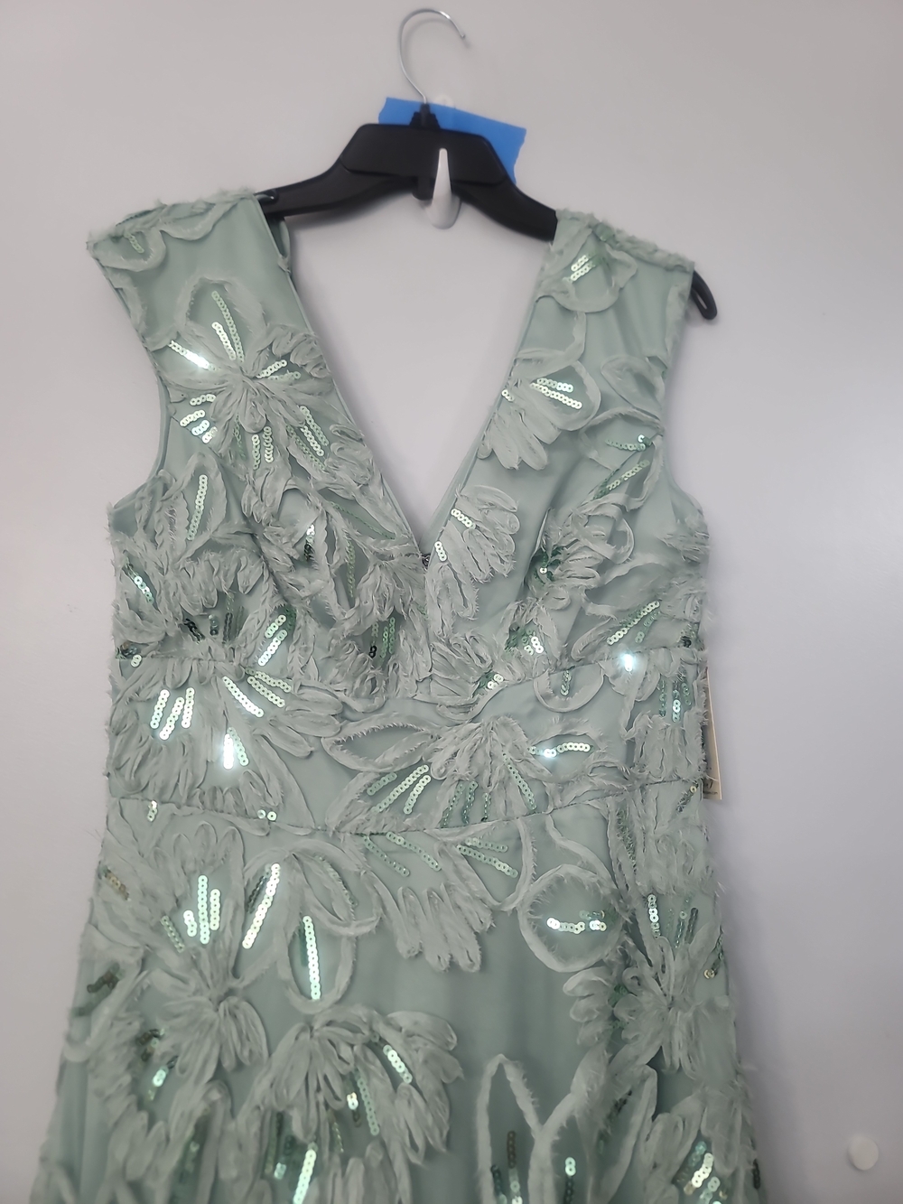 Eliza JWomen's V-Neck Ball Gown - Picture 6 of 14